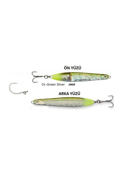 Savage Gear Seeker Isp Jig Yem102mm 28g