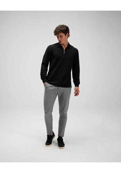 Ellesse Erkek Polo Sweatshirt Em601-bk Siyah