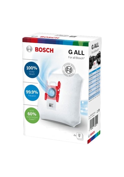 Bosch Uyumlu Typ F Süpürge Toz Torbası 4 Adet Kutulu