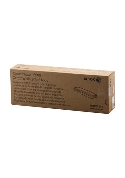 Xerox 106r02234 Phaser 6600-6605 Yüksek Kapasite Magenta Kırmızı Toner Kdo