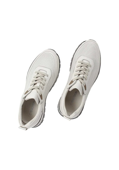 Erkek Bej Kalın Tabanlı Sneaker