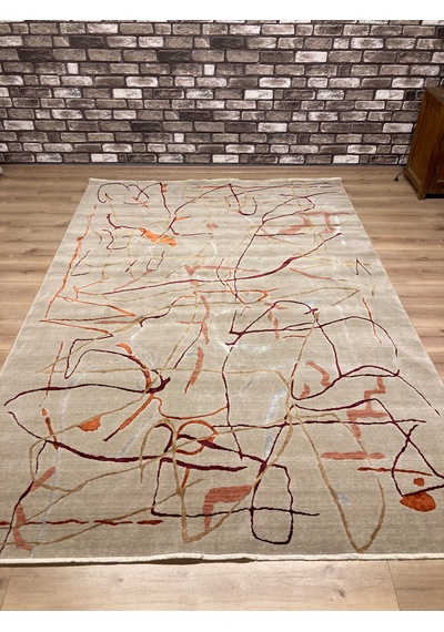 Premium %100 Safyün Ve Bambu 200x300 El Işçiliği
