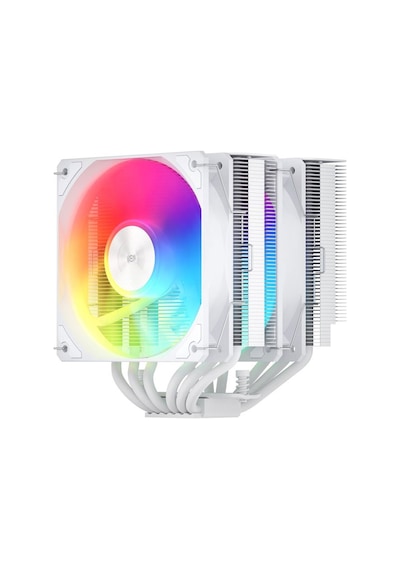 Fsp Mp7 Wa 2x120mm Argb Fanlı Lga1700/1851/am5 Beyaz İşlemci Soğutucu