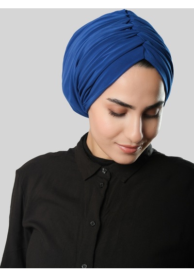 Hürrem Bone Saks Mavisi Drapeli Salaş Tesettür Bone Sandy Büzgülü 2315 24 Saks Mavi Hürrem Bone Saks Mavisi Drapeli Salaş Tesettür Bone Sandy Büzgülü 2315 24 Saks Mavi