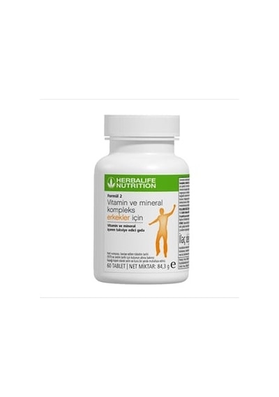 Herbalife2 Erkekler için Vitamin ve Mineral Kompleks