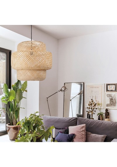 Scorpion Model Tekli Rattan Bambu Tasarım İskandinav Bohemavize