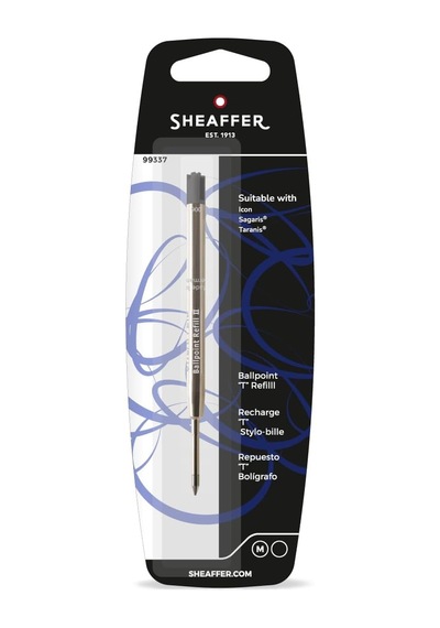 Sheaffer 99337 Tükenmez Refil T Siyah T Model Medium Çok Renkli