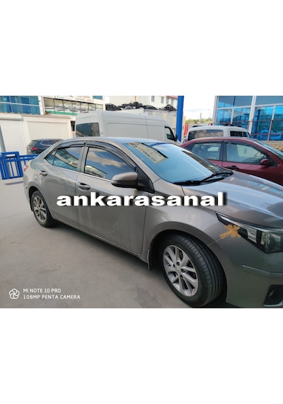 Toyota Corolla Uyumlu Mügen Cam Rüzgarlığı 2013-2018 Arası 4 Lü Takım N11.38412