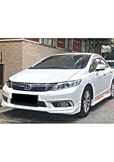 Honda Civic Fb7 2012-2016 Uyumlu Boyasız Plastik Modulo Ön Ek Boyasız