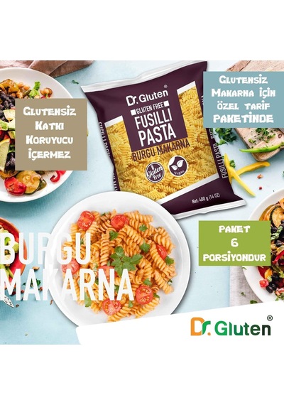 Glutensiz Burgu Makarna Fusilli 400 Gr 30699307