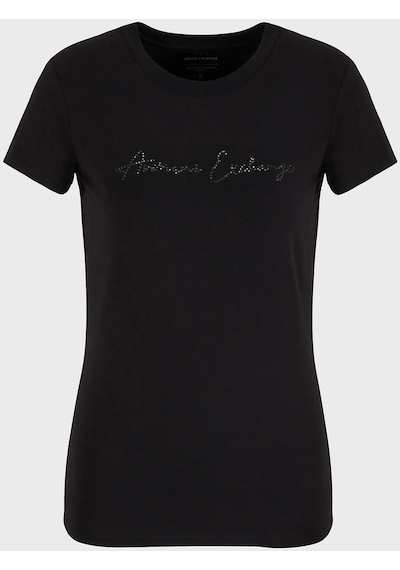 Armani Exchange Bayan T Shirt 3dyt27 Yjdtz 1200 Siyah
