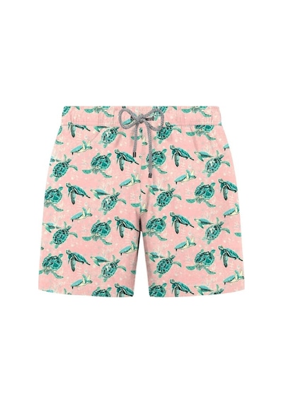 John Frank All Over Erkek Mayo Şort jfssswl50-turtle-pink-17761 001