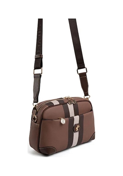 Silver & Polo Silver Polo Kadın Çapraz Çanta Sp1094-mk85 Koyu Kahverengi