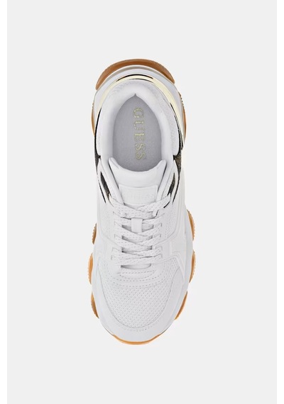 Guess Mazzy Kadın Sneaker Ayakkabı Fltmzzele12 Beyaz
