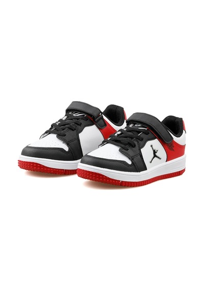 Haykat Kısa Flt Çocuk Sneaker Ayakkabı Beyaz Kırmızı Beyaz - Kırmızı
