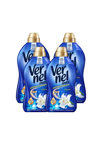 Vernel Max Aromatherapy 1440 Ml Lilyum X 4 Adet 4'lü Set