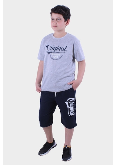 Fyk Kids Erkek Çocuk Alt-üst Kapri-tişört Takım Çok Renkli