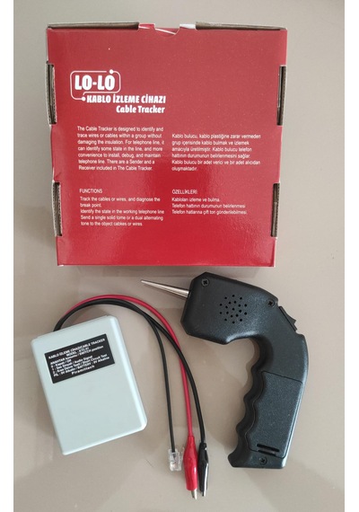 Kablo Bulucu Lo- Lo Kablo Izleme Cihazı Bili Bili Lolo Ktc-01