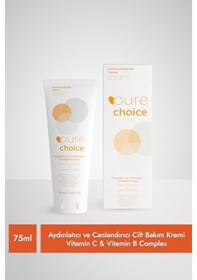 Choice Aydınlatıcı Ve Canlandırıcı Cilt Bakım Kremi 75 Mililitre