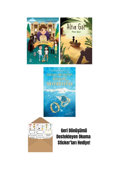 Efes Perileri Efsanevi Yerler Serisi 3 + Altın Göl + Sana Sevgim Bitmiş Mustafa