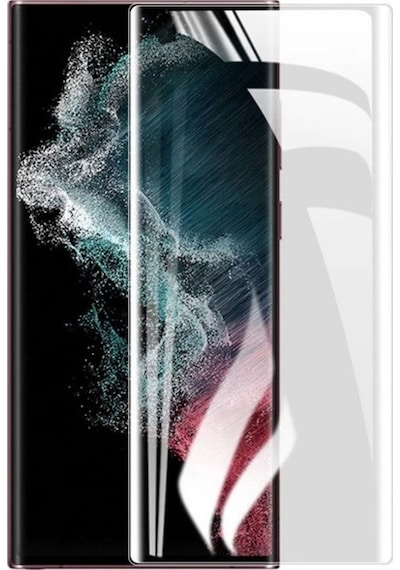 OnePlus 7 Pro Uyumlu Kavisli Ekran Koruyucu Nano Pet Film - Extra Koruma - Ekranı Tam Kaplar