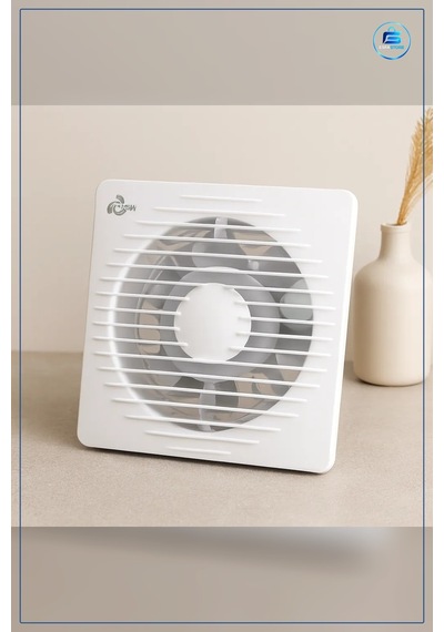 Banyo Tuvalet Havalandırma Aspiratörü 8 İnç 200 Mm M³/h 40w Nem K