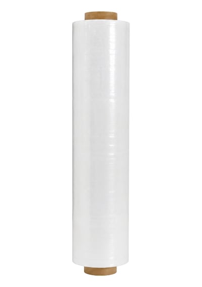 El Tipi Beyaz Streç Film Mobilya Eşya Koli Palet Paket Taşıma Sarma Koruma 40 Cm X 300 M 23 Mikron