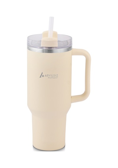 Aryıldız Protherm Flow Up Termos Krem 900 Ml Renkli