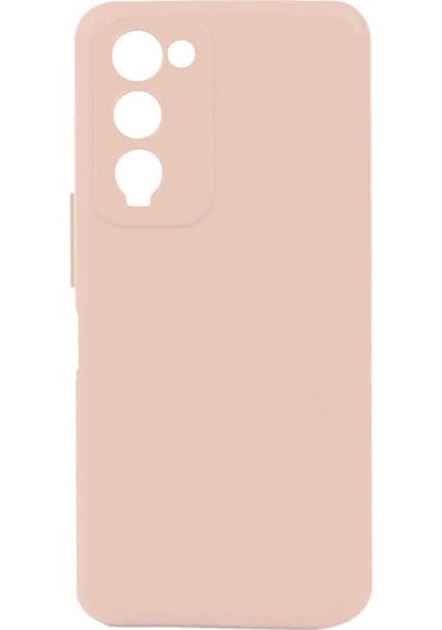 Ekılıf - Tecno Camon 18 Uyumlu - Kılıf Mat Soft Esnek Biye Silikon - Siyah