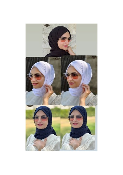 Aldaıyr 5 Krep Şal 180x70 Çok Renkli0503