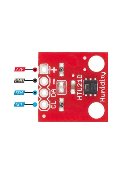 Htu21 3.3v Sıcaklık Ve Nem Sensör Modülü Iıc I2c Yüksek Hassasiyet Iıc Dijital Nem Sensörü Klima
