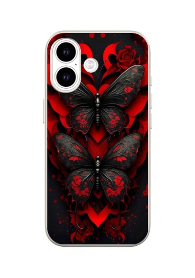 Arvencase Apple iPhone Uyumlu 17 Uyumlu Hd Kalite Orta Sertlikte Baskılı Desenli Silikon Renk63 Renk63