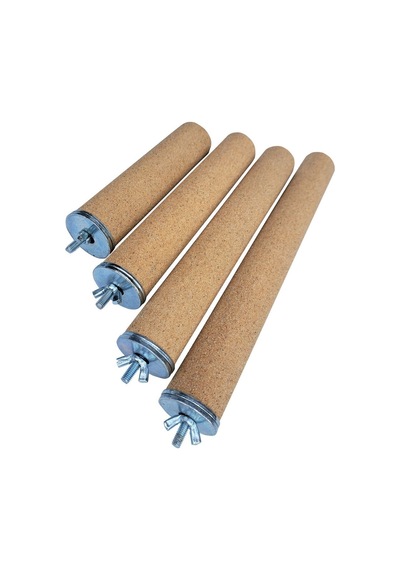 Vixpet Venty 4'lü Pedikür Papağan Tüneği Çapı 36 mm Macaw | Kakadu | Jako | Amazon | Alex | Eklektus