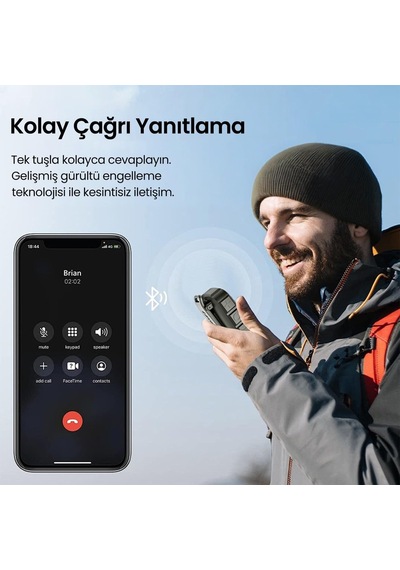 Lava Clip 5w Klipsli Su Geçirmez Taşınabilir Mini Bluetooth Hoparlör Bej