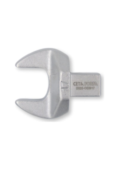 Ceta Form 17mm Açık Ağız Tork Anahtar Ucu 9x12mm D02e-oe0917