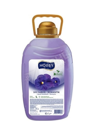 4 Adet Hobby Romantik Sıvı Sabun Gliserinli 1.5 Lt