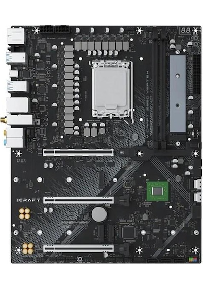 Maxsun Ms-icraft Z890 Vertex Wıfı7 Ddr5 Hdmı-dp Typec Pcıe 5.0 1851p Atx
