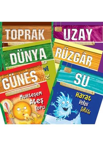 Çevreci Bilim Kitapları (6 Kitap Takım)  - Vijita Mukherjee  - Damla Yayınevi