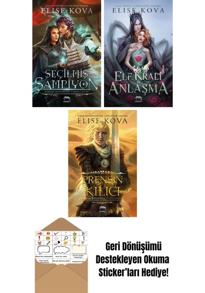 Seçilmiş Şampiyon Girdap Günlükleri İkinci Kitap Ciltli + Elf Kralı İle Anlaşma + Prensin Kılıcı Altın Muhafızlar Serisi 2 Ciltli