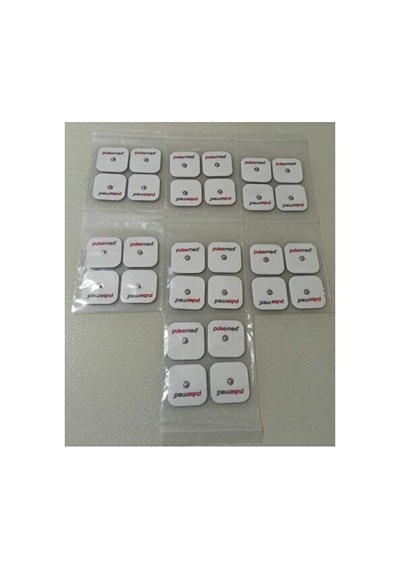 -- Tens Cihazı Çıt Çıtlı Yedek Elektrot 5x5 Tens Pedi 4 Lü 7 Paket