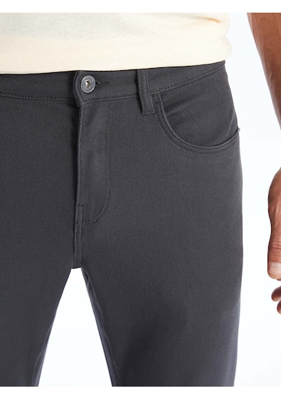 Lcwaıkıkı Classic Antrasit Dar Kalıp Erkek Chino Pantolon