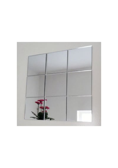 Enc Home 25x25 Kare Cam Ayna Beyaz