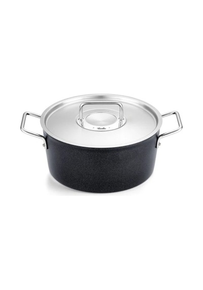 Fissler Adamant 5 Parça Tencere Seti Cam Kapaklı İndiksiyon Tabanlı Siyah