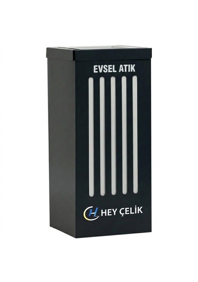 Sıfır Atık Geri Dönüşüm Kutusu Sak-681 Metal Atık Ayrıştırma Sistemi Hey Çelik