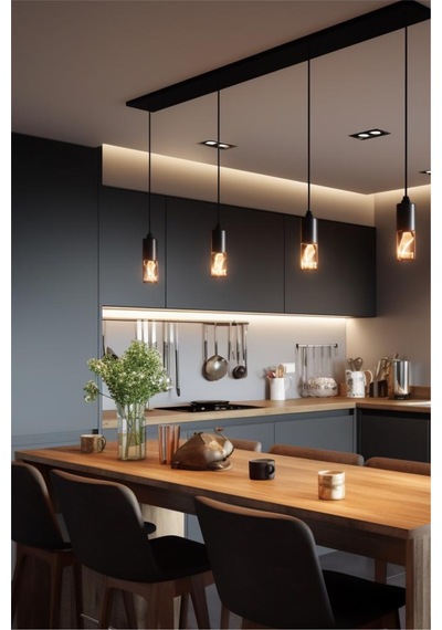 Uzun 120 Cm Led Mutfak Banyo Tezgah Dolap Üstü Aydınlatma Işık Beyaz