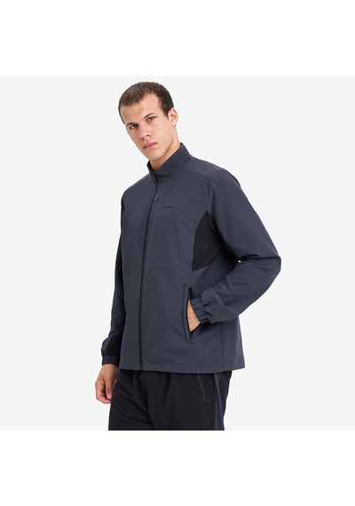 Lescon Gri Erkek Fermuarlı Sweatshirt 26n-1170