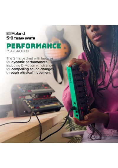 Roland Aira Compact S-1 Tweak Synth Modern Aletlerle Ultra Taşı