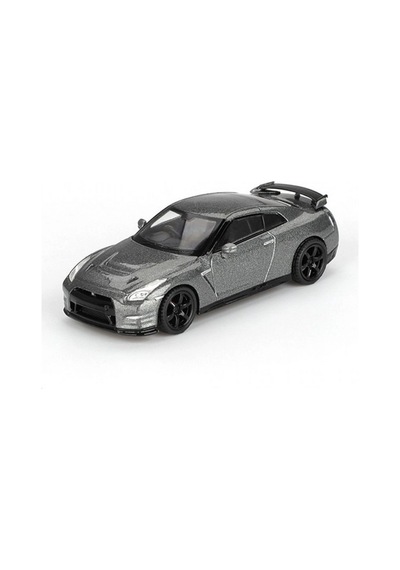 1/64 Model Araç Gtr Nismo R35 Crs Version Dark Metal
