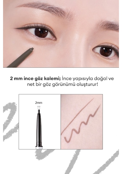Clıo Sharp So Simple Waterproof Pencil Liner 11 Mute Gray