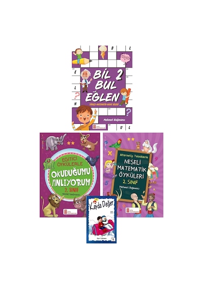 Ata 2.sınıf Bil Bul Eğlen+okuduğumu Anlıyorum+neşeli Matematik Öyküleri
